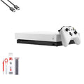 Pre-Owned Microsoft Xbox One X 1TB, 4K Ultra HD Ivory with BOLT AXTION Cleaning Kit HDMI Bundle (Refurbished: Like New)