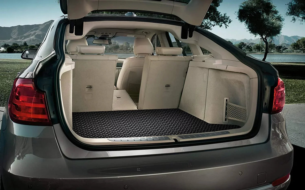 TOUGHPRO Cargo/Trunk Mat Accessories Compatible with Alfa Romeo Giulia - All Weather - Heavy Duty - Custom Fit - (Made in USizeA) - 2021