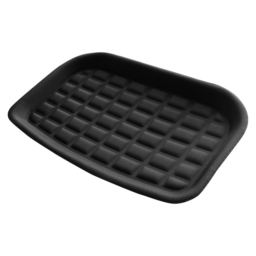 Ikon Motorsports Trunk Mats Cargo Liner Compatible with 2020-2023 Tesla Model Y, Black TPE 3D Molded Waterproof Anti-Sizelip Frunk Trunk Under Cargo Sizetorage Liner Mat Interior Accessories 3PCSize