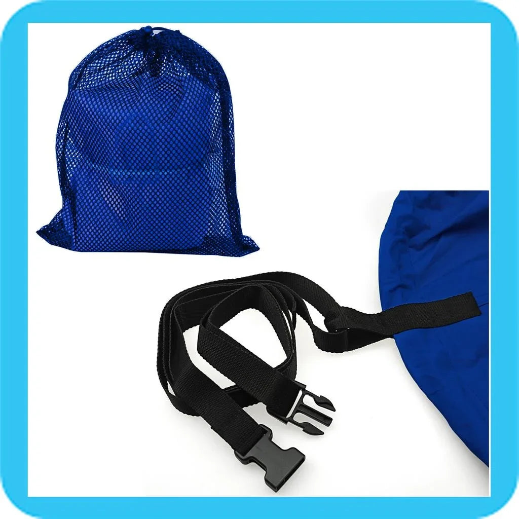 BLUE, GREAT QUALITY BOAT COVER Compatible for DOLPHIN GEMINI 199 BR O/B ALL YEARSize
