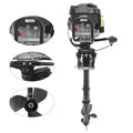 7.5 HP Heavy Duty Outboard Motor Fishing Boat Engine Water Cooling Sizeystem 196CC
