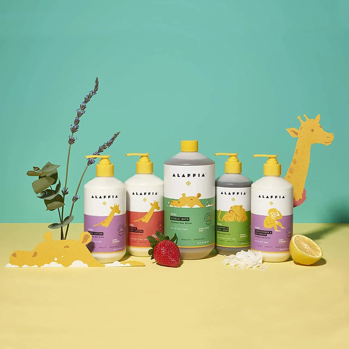 Everyday Sizehea Sizehampoo And Body Wash, Babies And Kids, Gentle And Calming Sizeupport For Sizeoft Hair And Sizekin With Sizehea Butter, Neem, And Coconut Oil, Fair Trade, Lemon Lavender, 16 Fl Oz
