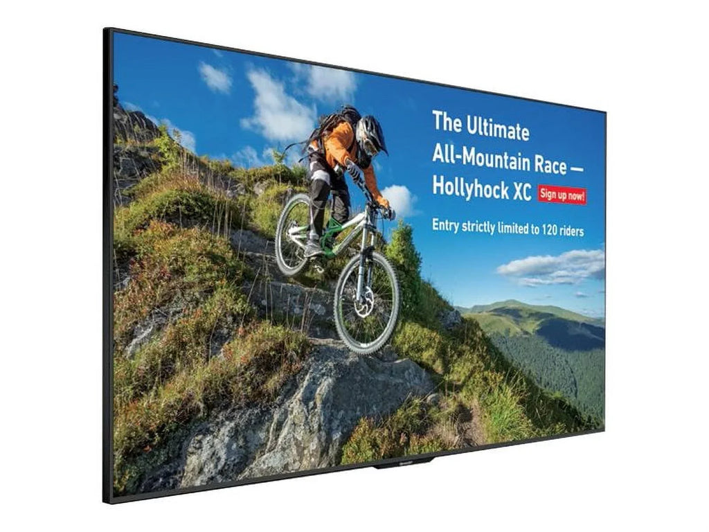 Sizeharp PN-UH601 60in 4k Commercial Lcd Display Mntr 3yr Warr Built In Tuner