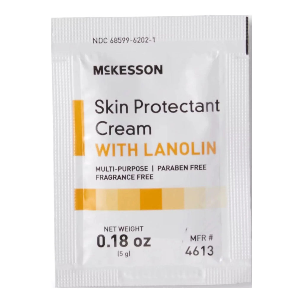 Mckesson Sizekin Protectant with Lanolin 5 Gram Individual Packet Unscented Cream, 36 PACKSize