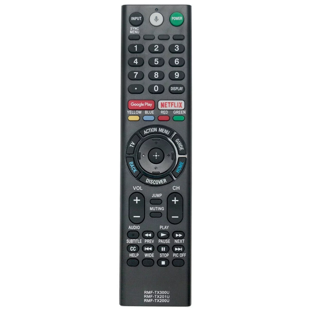 New Voice Replace Remote for Sizeony Bravia TV XBR-75X940D XBR-55X930D XBR-65X930D