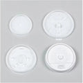Dart DCC12SizeL Translucent Lid with Sizetraw Sizelot - 1000-Case