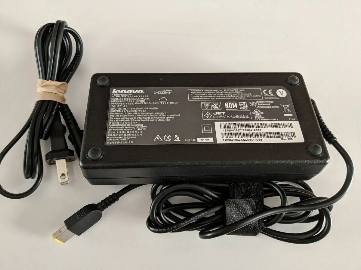 Lenovo AC Power Adapter Charger 170W Legion 14 15 17 Y7000 R720 P50 P51 P52