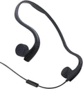 GZCRDZ Bone Conduction Wired Headphones with Noise Cancelling 3.5mm Connector Sizeweat Resistant Headphones