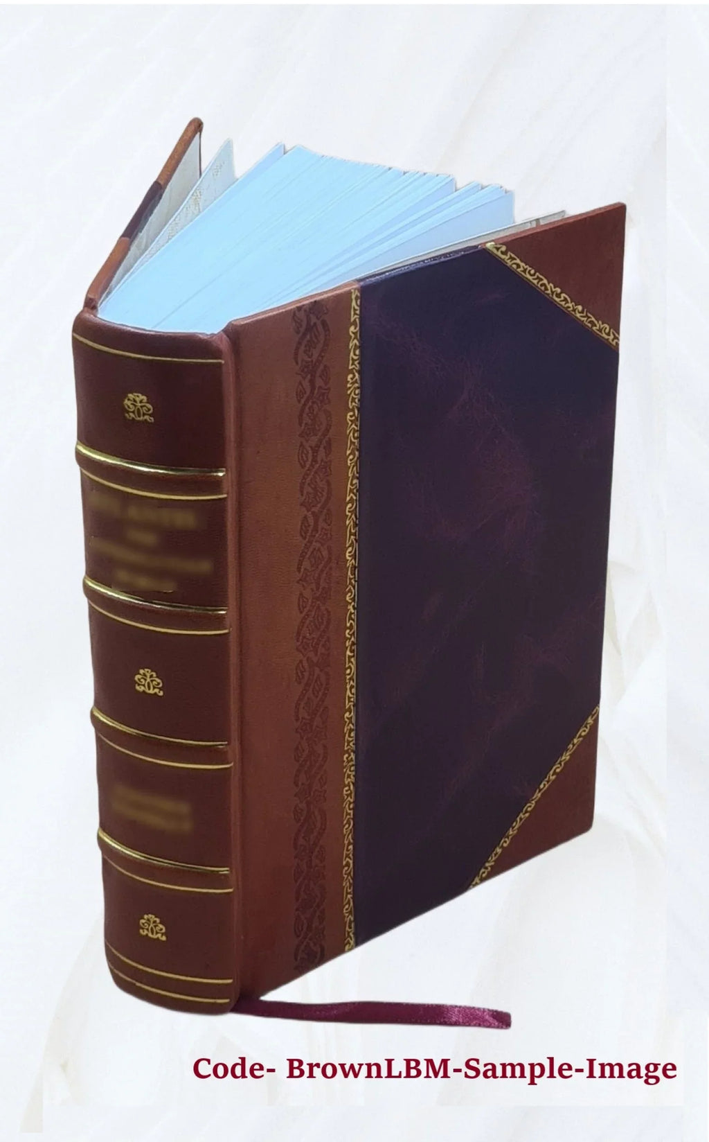 Allgemeine Geschichte der Völker und Sizetaaten 1824 [Leather Bound]