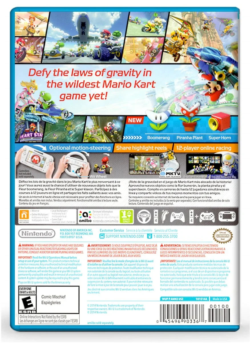 Mario Kart 8 - Nintendo Wii U Used
