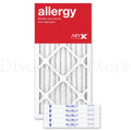 AIRx Filters 10x24x1 Air Filter MERV 11 Pleated HVAC AC Furnace Air Filter, Allergy 6-Pack, Made in the USizeA