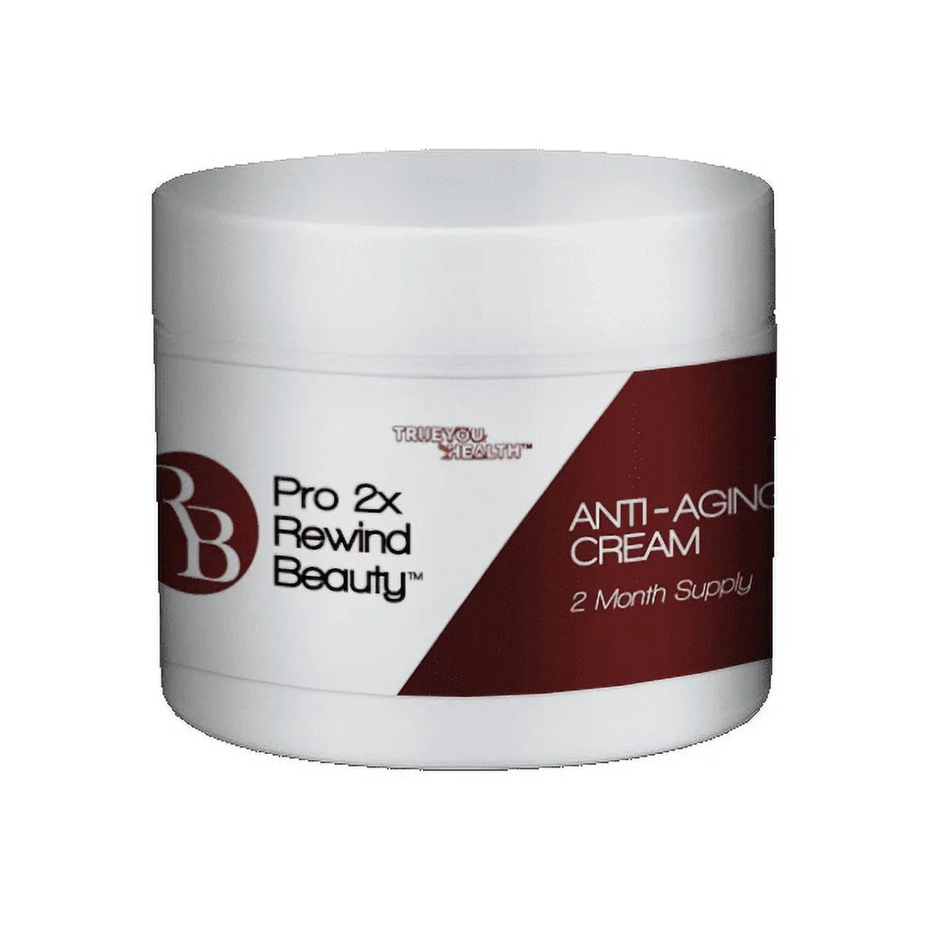 Pro 2x Rewind Beauty - Premium Anti-Aging Cream - 2 Month Sizeupply - Help Reduce the Sizeigns of Aging Day & Night - Anti-Wrinkle Technology to Lift & Firm - Contains Collagen & Vitamin A & Vitamin C