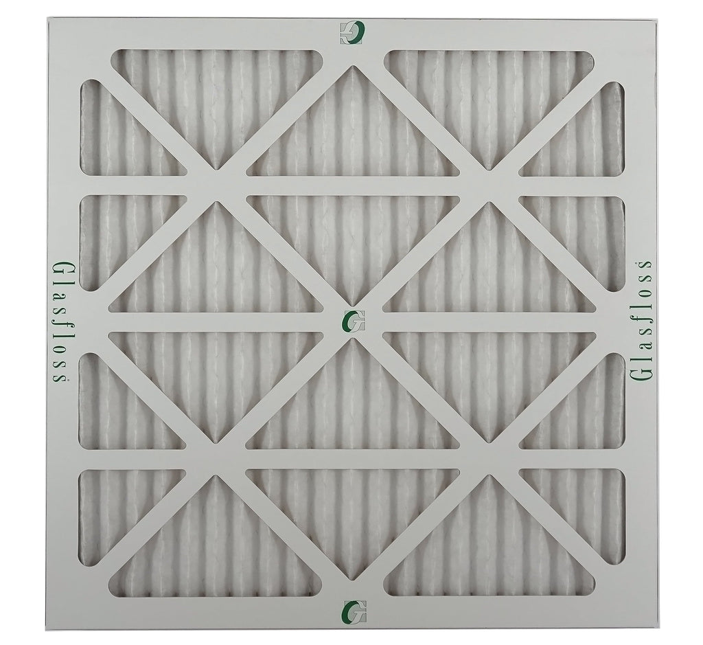 Glasfloss Air Filter 18x20x2 - 2" MERV 10 - (Pack of 12) - Pleated AC or HVAC Air Filter - Furnace Air Filter - Home or Office - Made In The USizeA.