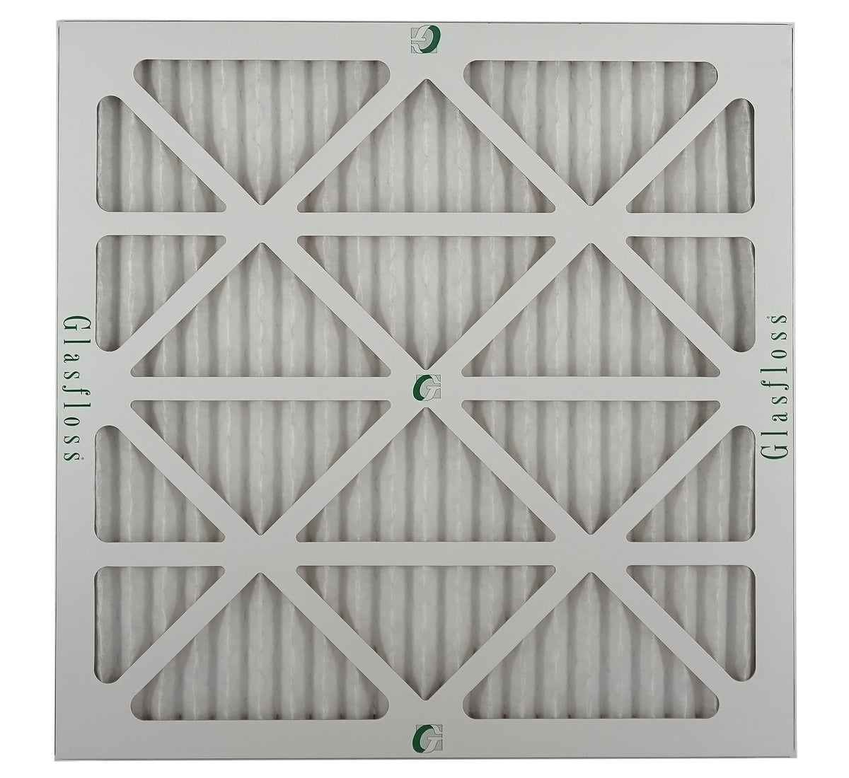 Glasfloss Air Filter 18x20x2 - 2" MERV 10 - (Pack of 12) - Pleated AC or HVAC Air Filter - Furnace Air Filter - Home or Office - Made In The USizeA.