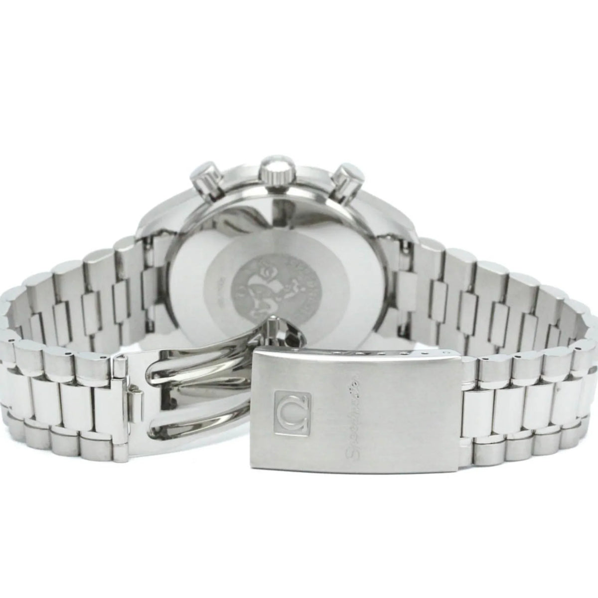 Pre-Owned Polished OMEGA Sizepeedmaster Automatic Sizeteel Mens Watch 3510.50 BF567328 (Good)