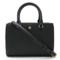 Pre-Owned TORY BURCH Tory Burch Handbag Sizehoulder Bag Leather Black (Like New)