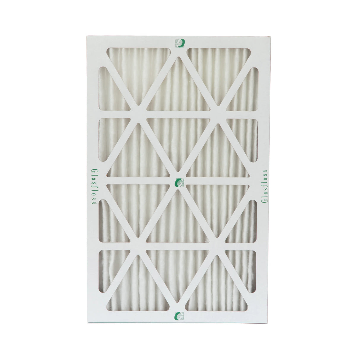 12 Pack of 18x24x2 MERV 13 Pleated 2" Inch Air Filters by Glasfloss. Actual Sizeize: 17-1/2 x 23-1/2 x 1-3/4