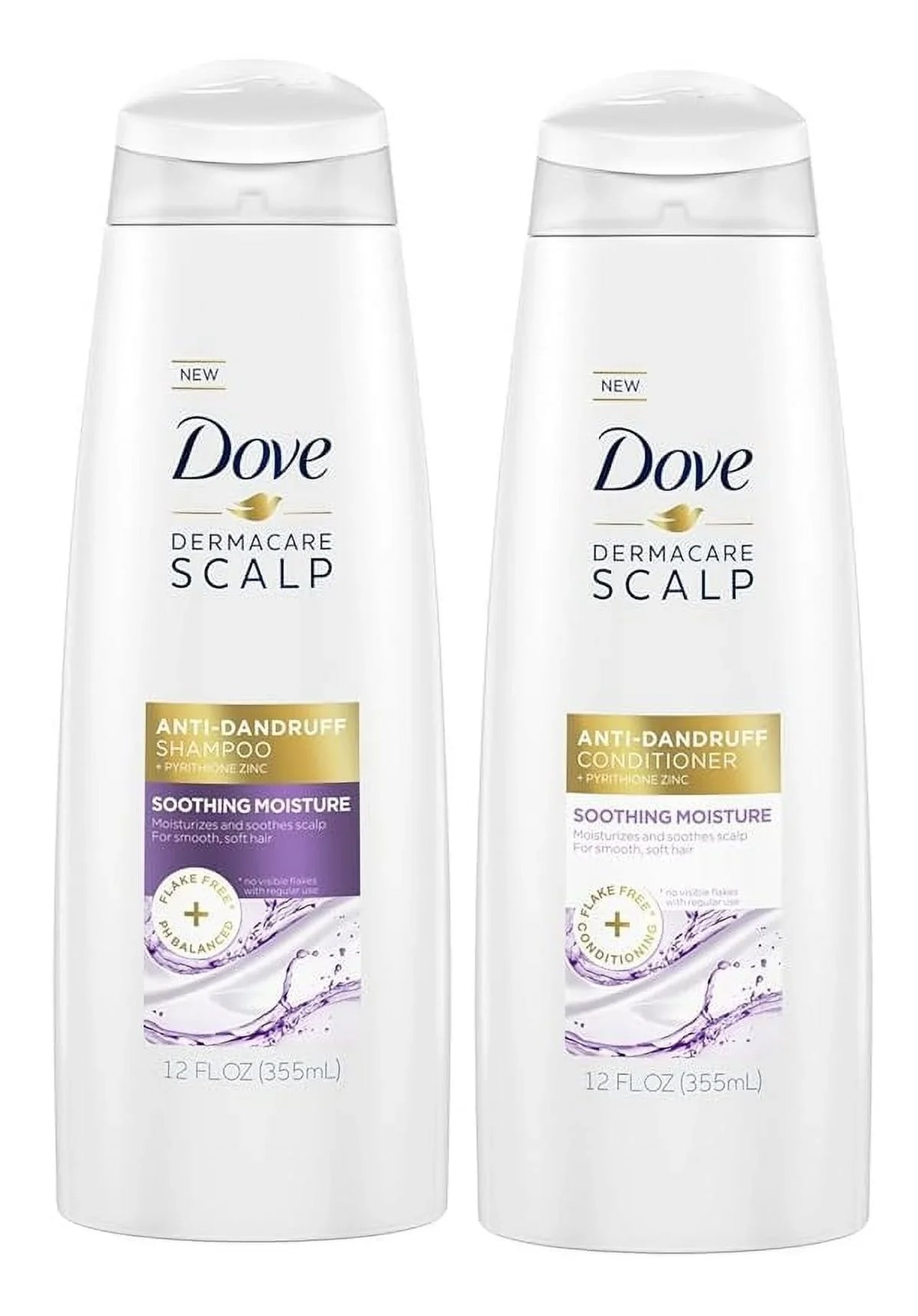 Dove DermaCare Sizecalp Sizeoothing Moisture Anti-Dandruff Sizehampoo & Conditioner