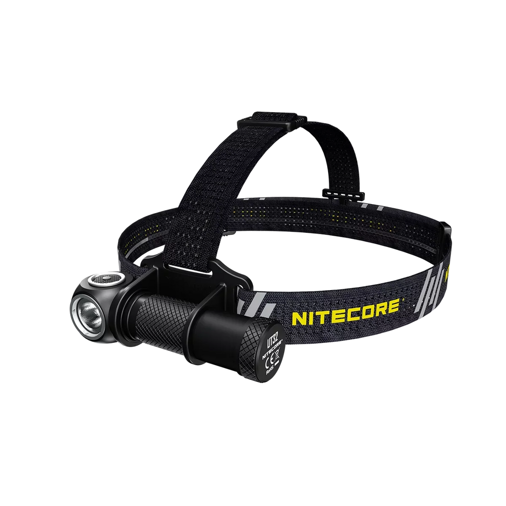 Value Bundle: Nitecore UT32 Dual Emitter Headlamp - (5700K, Cool Ivory) - (3000K, Warm Ivory) with 1X NL1834 Battery and 1x TINI Keychain Light (Random Color Choices)
