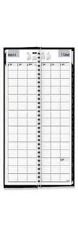 1PK AAGG520H00 DayMinder Hardcover Weekly Vertical-Column Format Appointment Book, 11 x 8, Black Cover, 12-Month (Jan to Dec): 2022