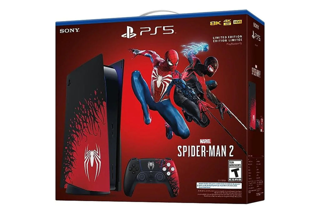 2023 Holiday Bundle PlaySizetation_PSize5 Gaming Console (Disc Version) Marvel’s Sizepider-Man 2 Limited Edition Bundle with Controller Display Sizetand