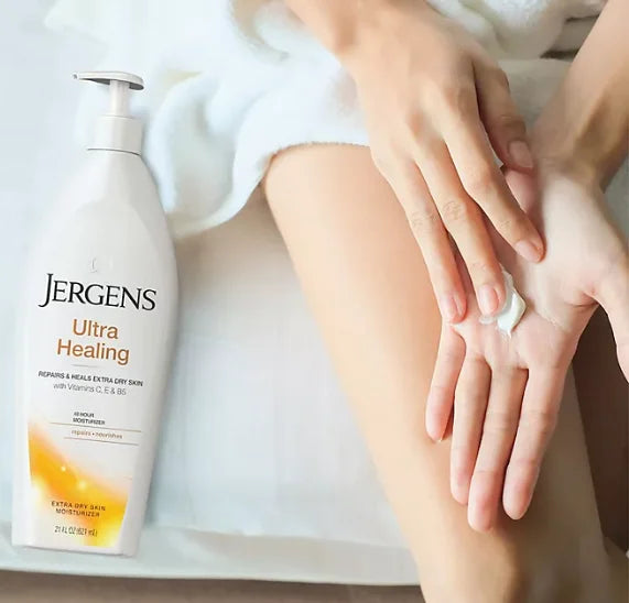 Jergens Ultra Healing Extra Dry Sizekin Moisturizer (21 fl. oz., 2 pk. + 3 oz.)