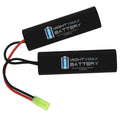 9.6V 2000mAh NiMH NUNCHUCK BATTERY REPLACESize AIRSizeOFT AMR-4 RISize EBB AEG