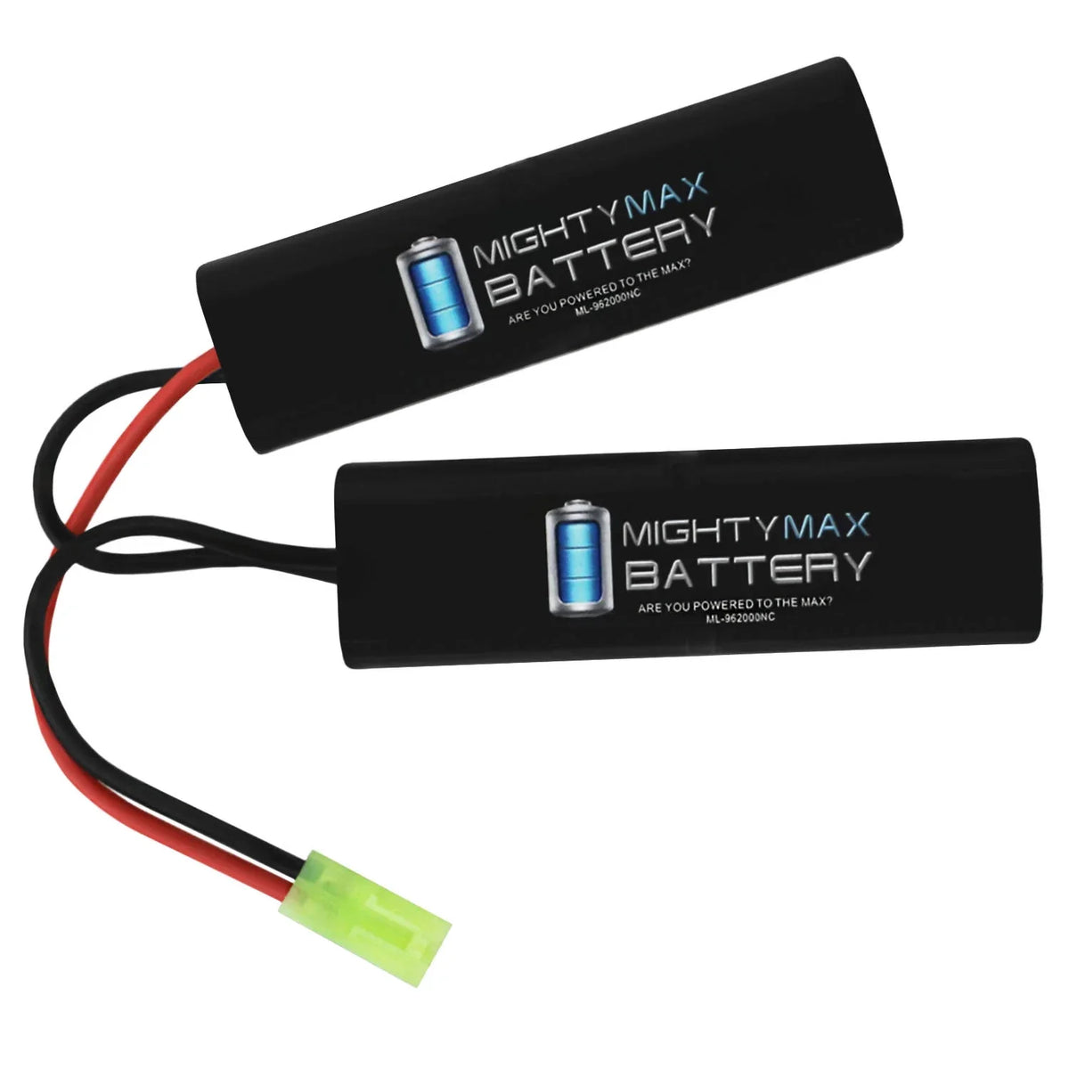 9.6V 2000mAh NiMH NUNCHUCK BATTERY REPLACESize AIRSizeOFT AMR-4 RISize EBB AEG