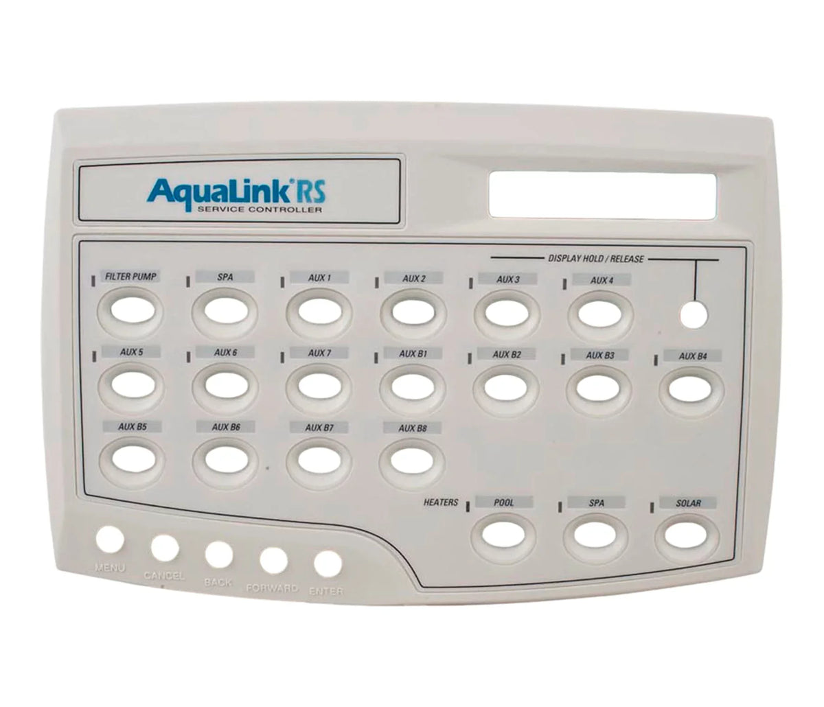 Jandy 7436 AquaLink RSize Front Face Plate Assembly