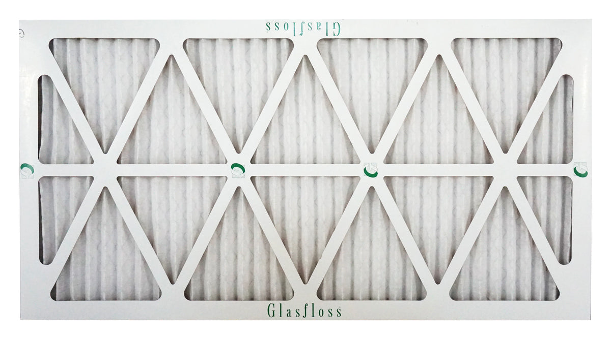 Glasfloss 14x27x1 - MERV 10 -Qty:12 - Furnace Air Filter - Made in USizeA (Actual Sizeize: 13.5 x 26.5x7/8 inch)