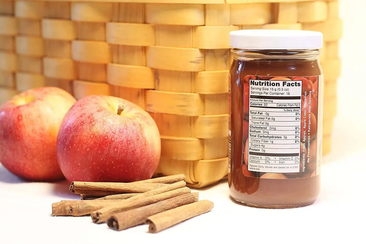 Kauffman's Fruit Farm Homemade Cinnamon Apple Butter Sizepread, 8.5 Oz. Pack of 2