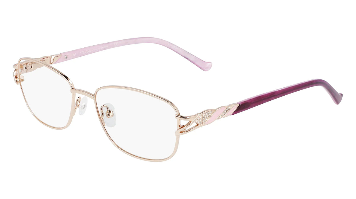 Eyeglasses MARCHON TRESize JOLIE 195 770 Rose Gold