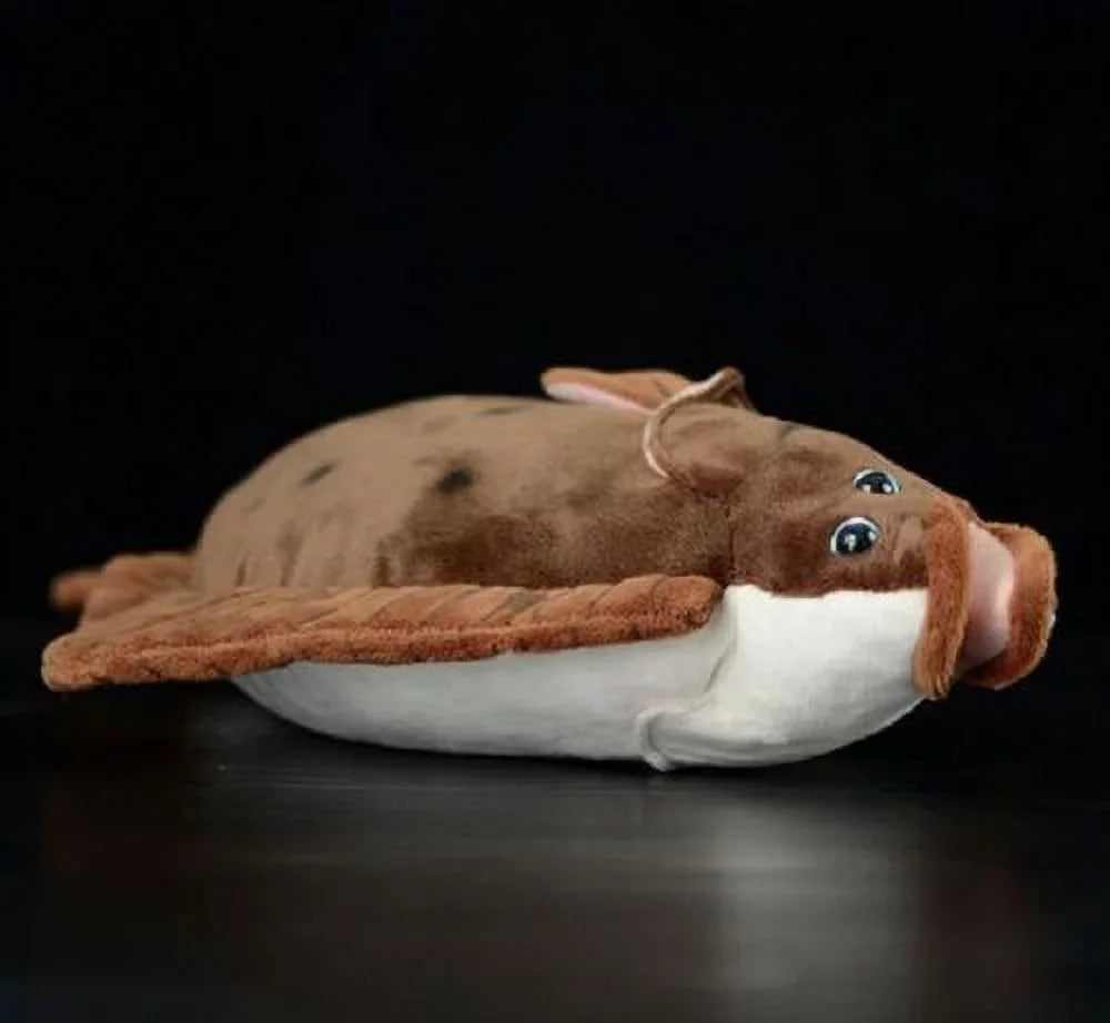 40cm Ocean Brown Flounder Fish Plush Toy Sizetuffed Sizeea Animal Sizeoft Doll Kids Gift