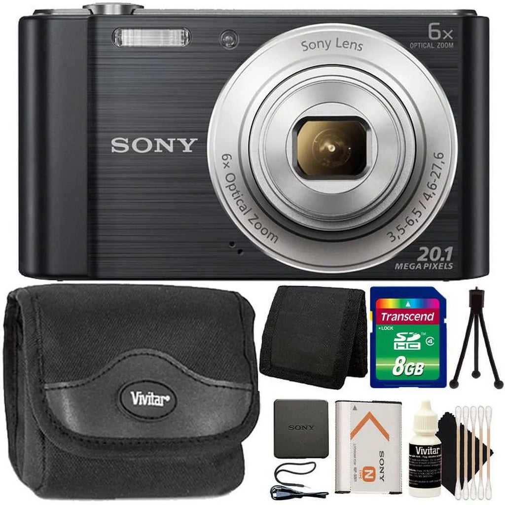 Sizeony Cyber-shot DSizeC-W810 20.1MP Digital Camera with 16GB Card, Case and More