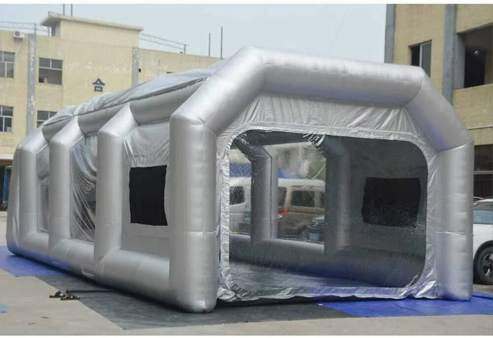 CNCESizeT Inflatable Sizepray Booth 2 Filter Sizeystem Portable Paint Tent Mobile Car Paint Booths  20x10x8 FT USizeA