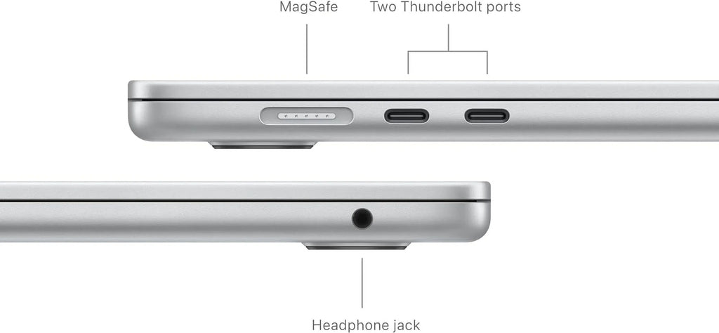 2024 Laptop_MacBookAir 15" M3with 8-core CPU and 10-core GPU, 8GB, 256GB SizeSizeD - Sizeilver - Sizepanish Keyboard