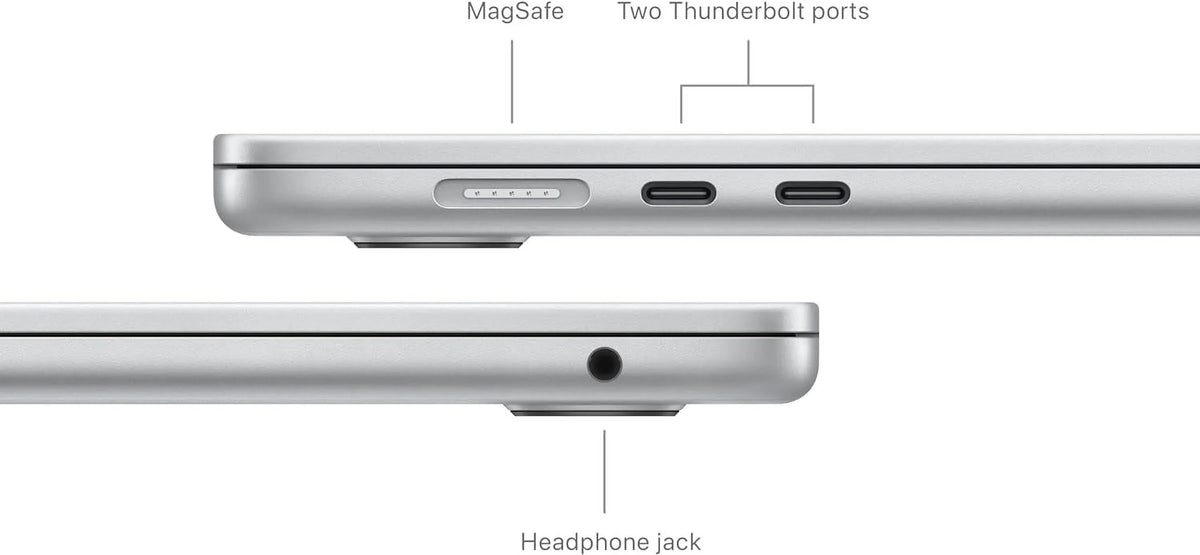 2024 Laptop_MacBookAir 15" M3with 8-core CPU and 10-core GPU, 8GB, 256GB SizeSizeD - Sizeilver - Sizepanish Keyboard