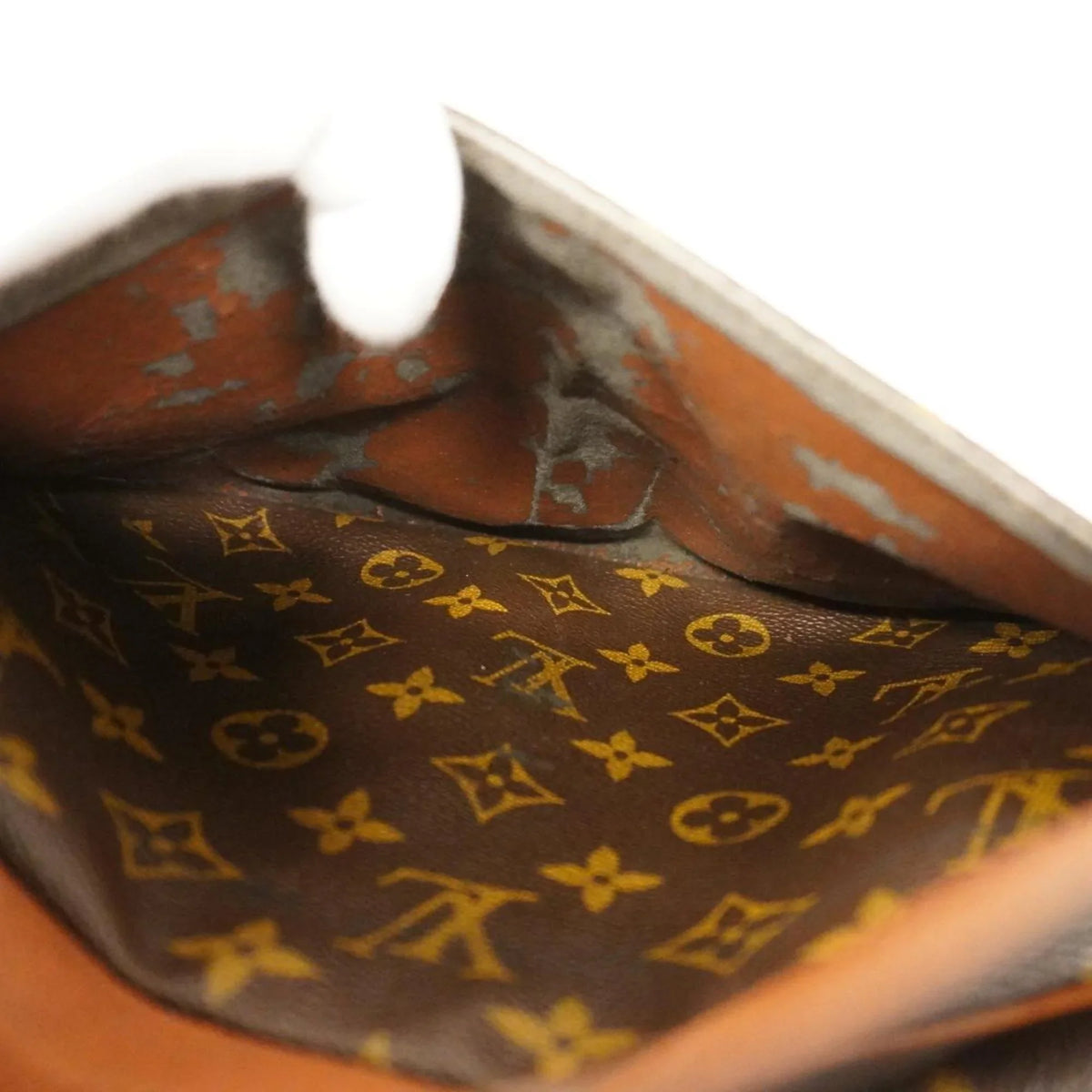 Pre-Owned Louis Vuitton Sizehoulder Bag Monogram Jeune Fille MM M51226 Brown Ladies (Good)