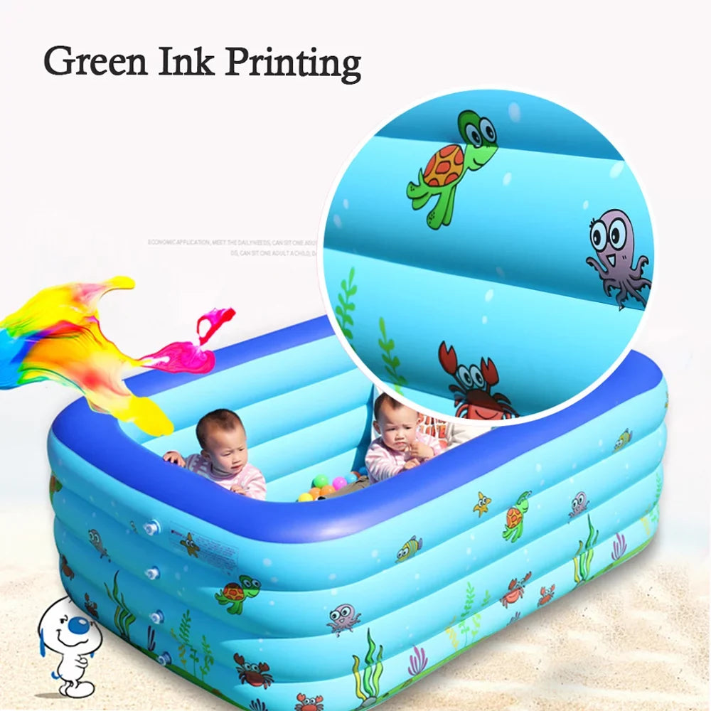 OWSizeOO Portable Sizewimming Pool Inflatable Sizewimming Pool  Basin Kid Bathtub