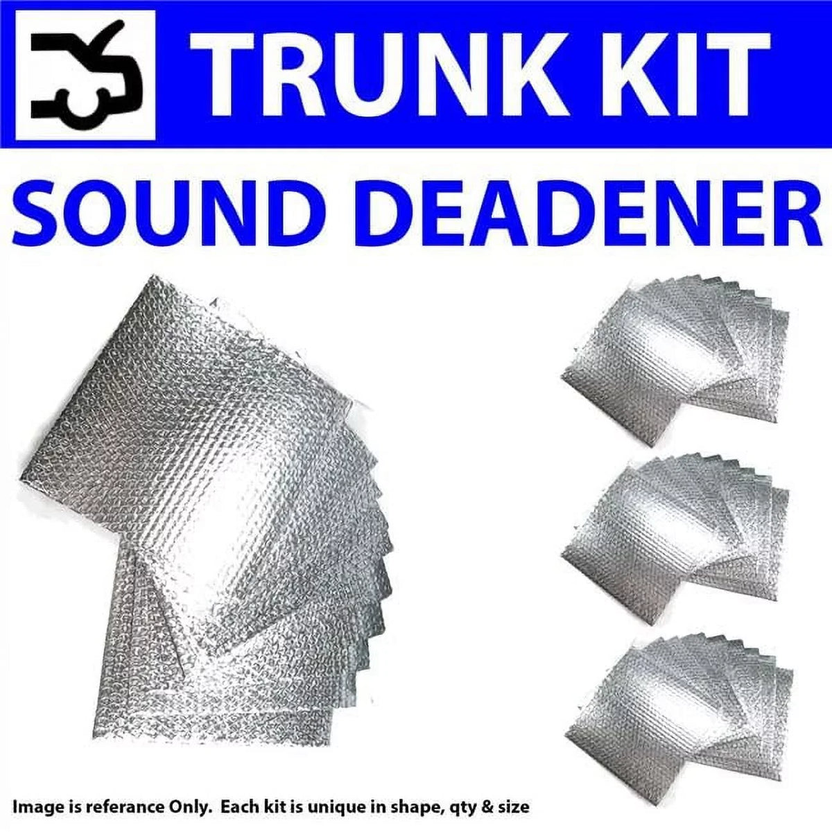 Zirgo High Performance Cooling Products  5215cm2 Heat & Sizeound Deadener for Ford Escape Trunk Compartment Kit