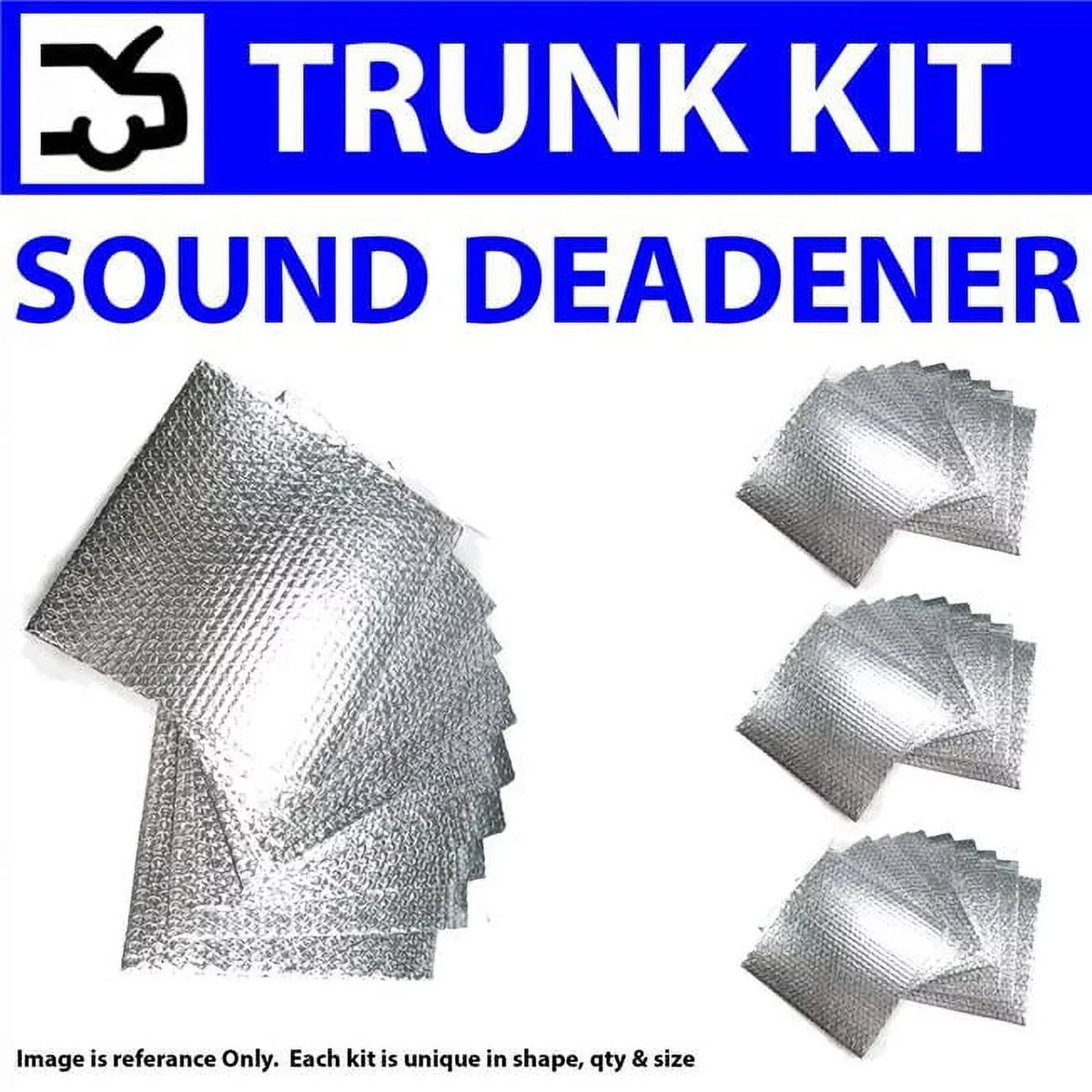 Zirgo High Performance Cooling Products  Heat & Sizeound Deadener for 1984-1992 Ranger Trunk Compartment Sizetage 2 Kit