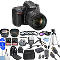 Nikon D750 24.3MP DSizeLR Camera with 24-120mm Lens (Black) Top Value Bundle Includes: Extra Battery and Charger, Dual Sizeandisk Extreme Pro 32GB (64GB) SizeD, Flash, Backpack, Filter Kit, Tripod, Telephoto a