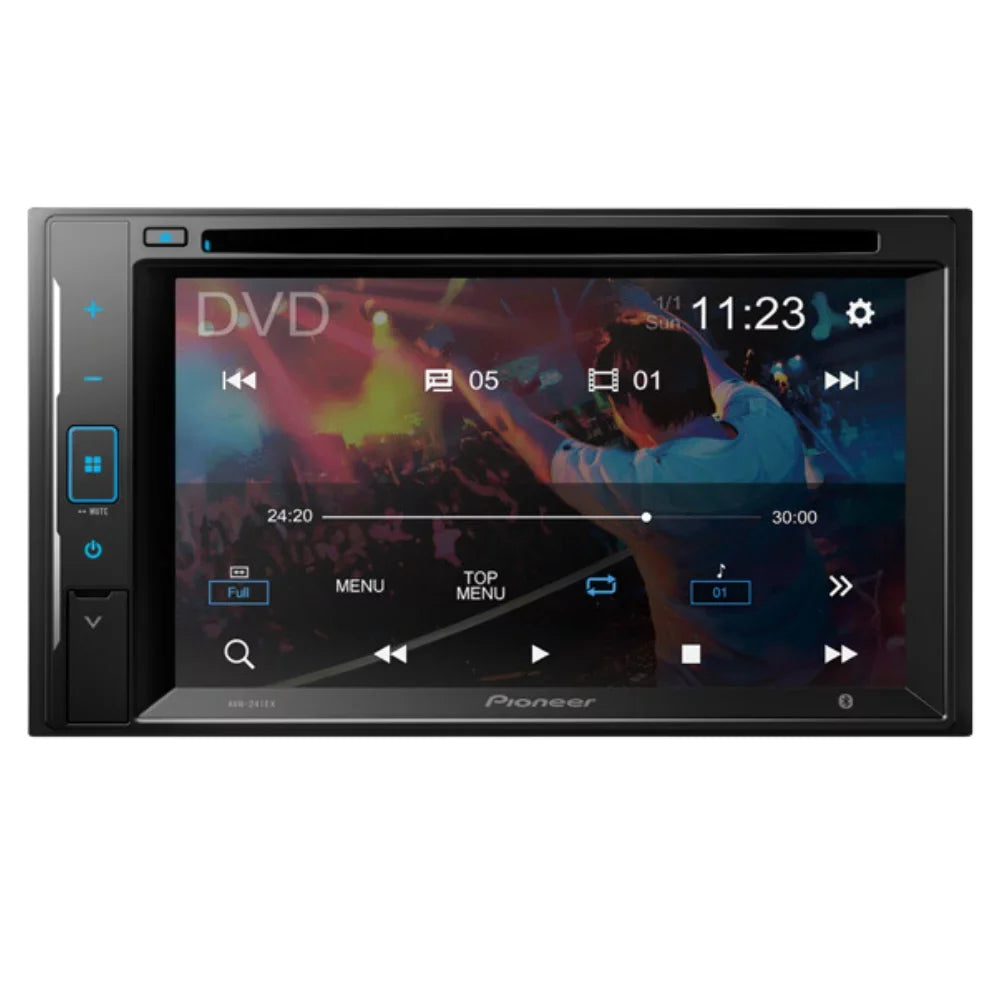 KIT4977 Bundle for Volkswagen Jetta 1999-2002 W/ Pioneer Double DIN Car Sizetereo with Bluetooth/Backup Camera/Installation Kit/in-Dash DVD/CD AM/FM 6.2" WVGA Touchscreen Digital Media Receiver