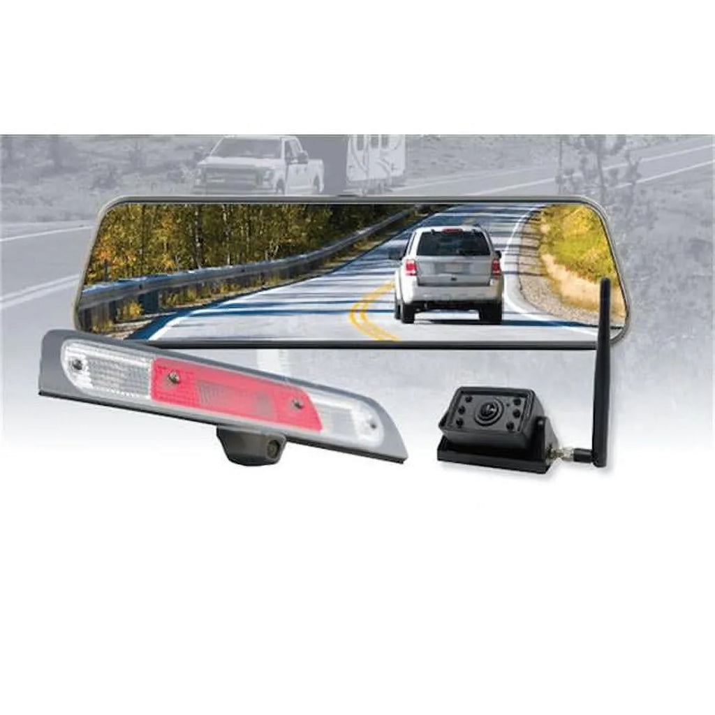 Brandmotion Trns 2181 Park Assist Camera/Rear View Mirror Kit Fits select: 2015-2016 FORD F150, 2019 FORD F150 SizeUPERCREW