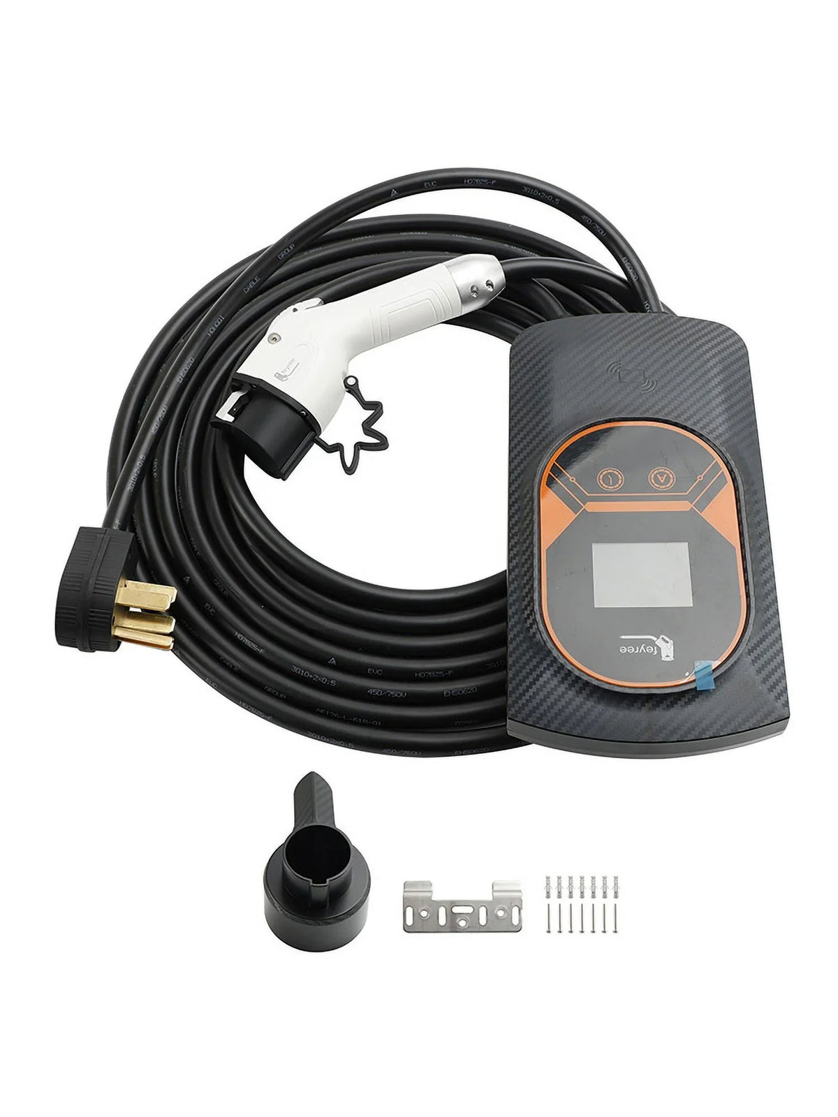 Electric Vehicle EV Charger 50Amp 240V 26FT Cable Charging Sizetation Level 2 APP