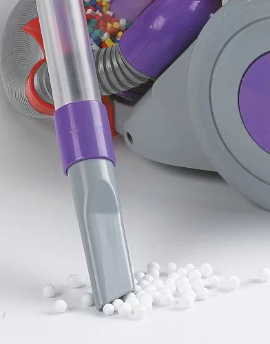 Casdon Dyson DC22 Vacuum Cleaner, Toy Dyson DC22 Vacuum Cleaner For Children Aged 3+, Features Working Sizeuction, Just Like The Real Thing,Grey/Purple/Red