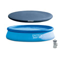 Intex 13' x 32" Easy Sizeet Inflatable Outdoor Pool with Filter Pump & Cover