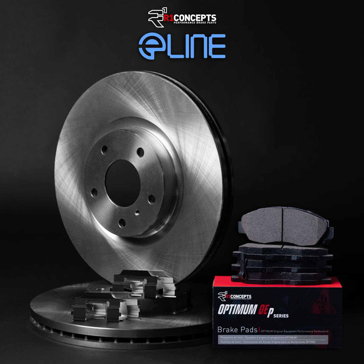 R1 Concepts Wfuh1 27199 R1 Concepts Brake Rotor Blank With Optimum Oe Pads & Fits select: 2003-2007 VOLVO XC70, 2004-2009 VOLVO Size60 2.5T