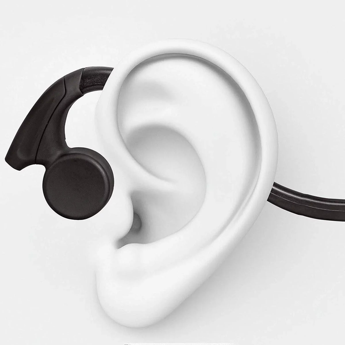 GZCRDZ Bone Conduction Wired Headphones with Noise Cancelling 3.5mm Connector Sizeweat Resistant Headphones