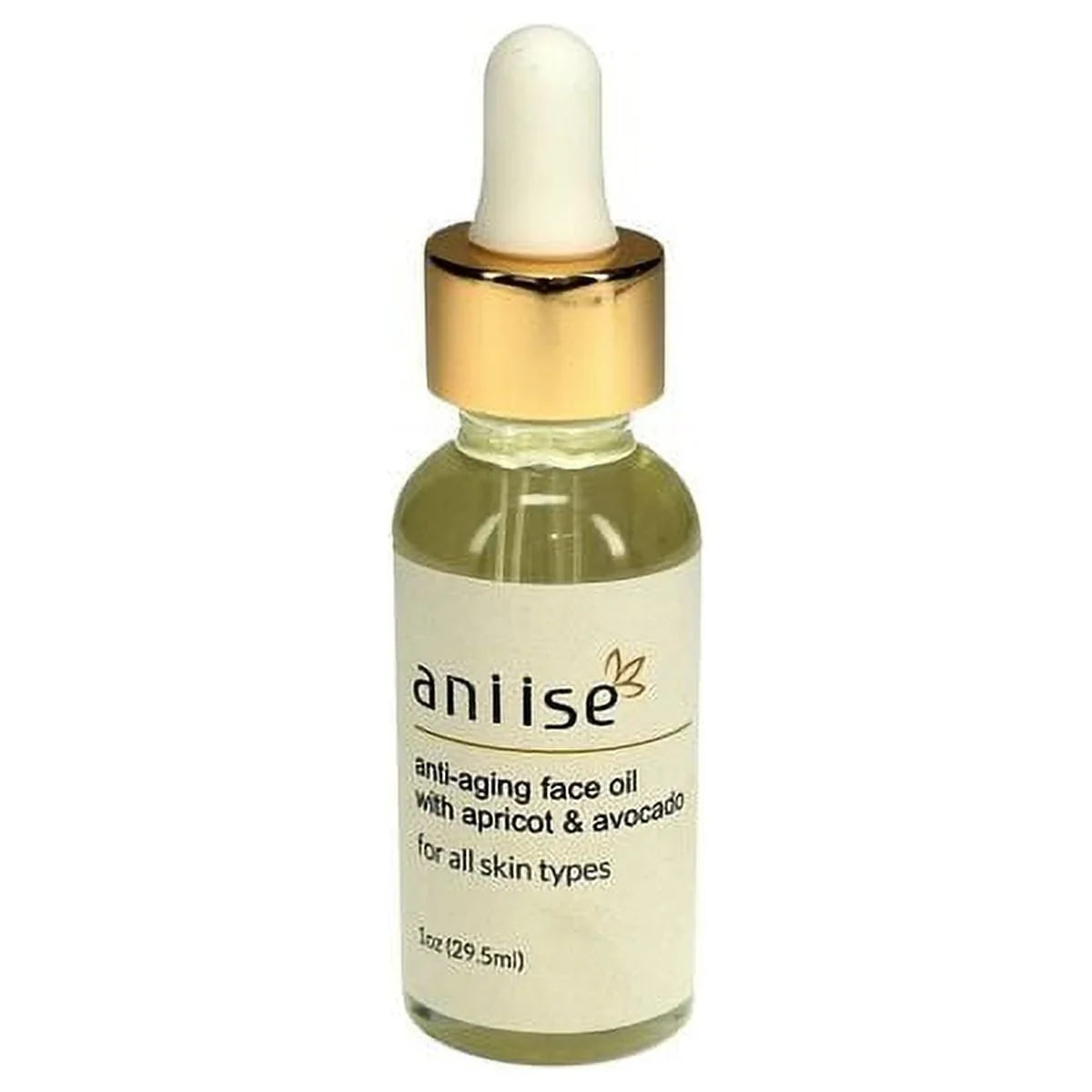 ANIISizeE Anti &ndash; Aging Face Oil with Apricot and Avocado, For All Sizekin Types - Made in USizeA &ndash; 1 oz